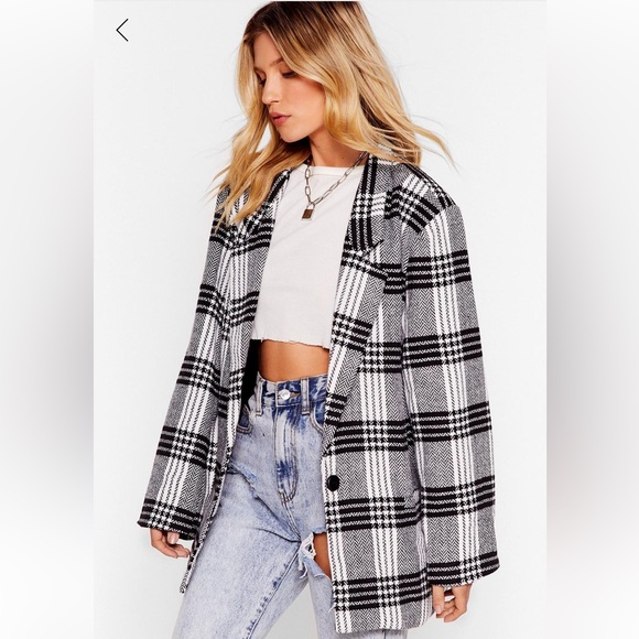 Check blazer - Picture 2 of 4